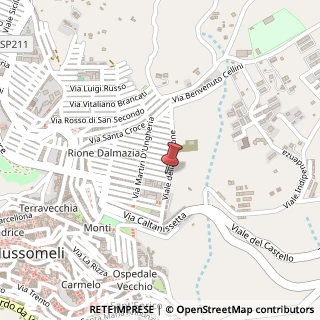 Mappa Via Gabriele D'Annunzio, 107, 93014 Mussomeli CL, Italia, 93014 Mussomeli, Caltanissetta (Sicilia)