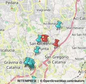 Mappa Via Empoli, 95037 San Giovanni La Punta CT, Italia (2.33182)