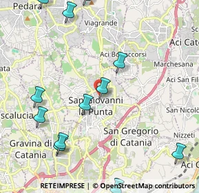 Mappa Via Pisa, 95037 San Giovanni La Punta CT, Italia (3.01583)