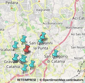 Mappa Via Pisa, 95037 San Giovanni La Punta CT, Italia (2.53286)