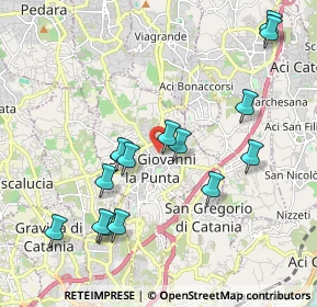 Mappa Via Empoli, 95037 San Giovanni La Punta CT, Italia (2.36643)