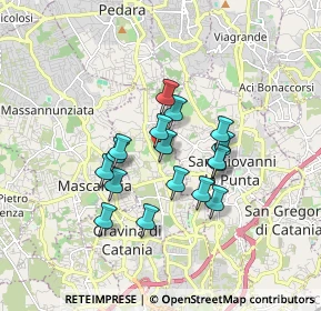 Mappa Via dei Limoni, 95030 Tremestieri Etneo CT, Italia (1.50294)