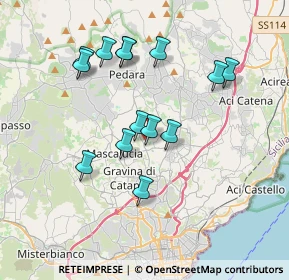 Mappa Via dei Limoni, 95030 Tremestieri Etneo CT, Italia (3.81429)