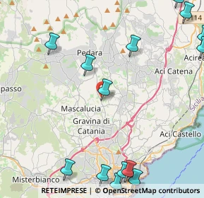 Mappa Via dei Limoni, 95030 Tremestieri Etneo CT, Italia (6.97929)
