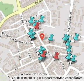 Mappa Via Etna, 95037 San Giovanni La Punta CT, Italia (0.13704)