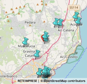 Mappa Via Nazario Sauro, 95037 San Giovanni La Punta CT, Italia (5.91526)