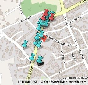 Mappa Via Nazario Sauro, 95037 San Giovanni La Punta CT, Italia (0.12)