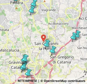 Mappa Via Nazario Sauro, 95037 San Giovanni La Punta CT, Italia (3.35786)