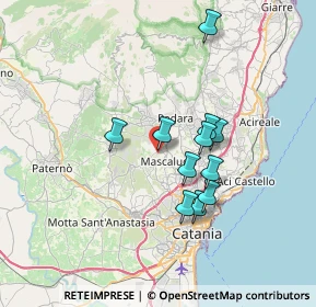 Mappa Via Calavà, 95030 Mascalucia CT, Italia (6.45273)