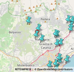 Mappa Via Calavà, 95030 Mascalucia CT, Italia (6.23474)