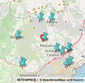 Mappa Via Calavà, 95030 Mascalucia CT, Italia (5.11917)