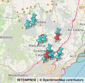 Mappa Via San José Maria Escrivá, 95030 Tremestieri Etneo CT, Italia (3.43143)