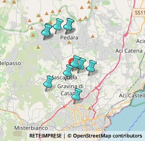 Mappa Via San José Maria Escrivá, 95030 Tremestieri Etneo CT, Italia (3.30909)