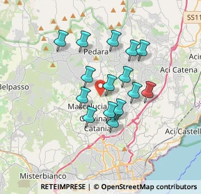 Mappa Via San José Maria Escrivá, 95030 Tremestieri Etneo CT, Italia (3.068)