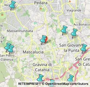 Mappa Via San José Maria Escrivá, 95030 Tremestieri Etneo CT, Italia (3.53417)