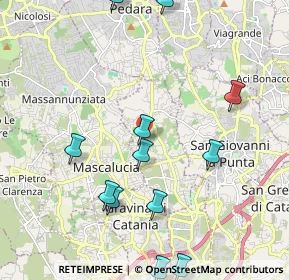 Mappa Via San José Maria Escrivá, 95030 Tremestieri Etneo CT, Italia (2.73333)