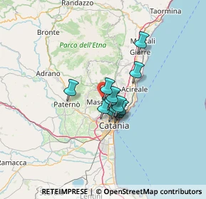 Mappa Via Ugo Foscolo, 95030 Mascalucia CT, Italia (8.36333)
