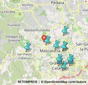 Mappa Via Ugo Foscolo, 95030 Mascalucia CT, Italia (2.30545)