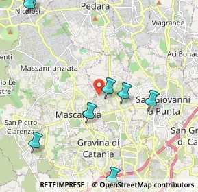 Mappa Via Trapani, 95030 Tremestieri Etneo CT, Italia (3.28909)