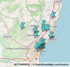 Mappa Via Trapani, 95030 Tremestieri Etneo CT, Italia (6.75412)