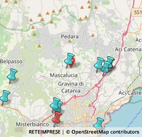 Mappa Via Trapani, 95030 Tremestieri Etneo CT, Italia (5.67727)