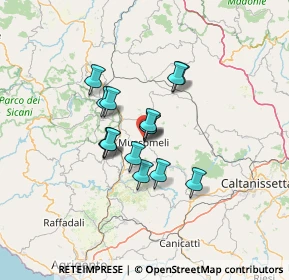 Mappa Via Vitaliano Brancati, 93014 Mussomeli CL, Italia (10.106)