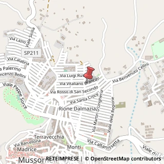 Mappa Via rapisardi 26, 93014 Mussomeli, Caltanissetta (Sicilia)