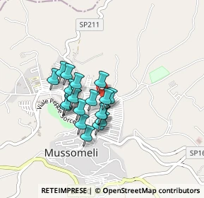 Mappa Via Elio Vittorini, 93014 Mussomeli CL, Italia (0.3525)