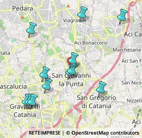 Mappa Via Aurora, 95030 San Giovanni La Punta CT, Italia (2.4375)