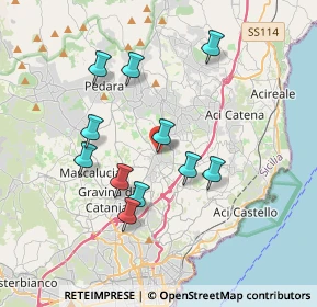 Mappa Via Aurora, 95030 San Giovanni La Punta CT, Italia (3.74)