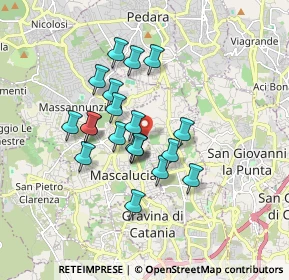 Mappa Via Goffredo Mameli, 95030 Mascalucia CT, Italia (1.561)