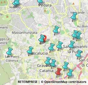 Mappa Via Goffredo Mameli, 95030 Mascalucia CT, Italia (2.8185)