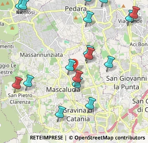 Mappa Via Goffredo Mameli, 95030 Mascalucia CT, Italia (2.80412)