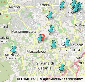 Mappa Via Goffredo Mameli, 95030 Mascalucia CT, Italia (3.02)