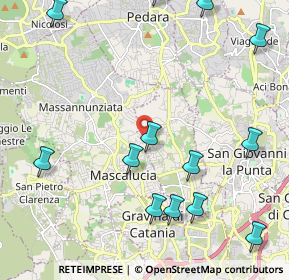 Mappa Via Goffredo Mameli, 95030 Mascalucia CT, Italia (3.04)