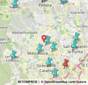 Mappa Via Goffredo Mameli, 95030 Mascalucia CT, Italia (3.07071)