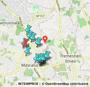 Mappa Via Goffredo Mameli, 95030 Mascalucia CT, Italia (0.934)