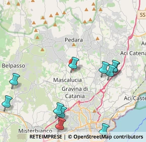 Mappa Via Goffredo Mameli, 95030 Mascalucia CT, Italia (5.80818)