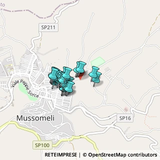 Mappa Via Benvenuto Cellini, 93014 Mussomeli CL, Italia (0.3037)