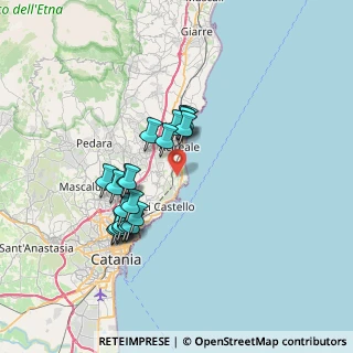 Mappa Via Anzalone, 95024 Acireale CT, Italia (6.9125)