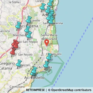 Mappa Via Anzalone, 95024 Acireale CT, Italia (3.061)