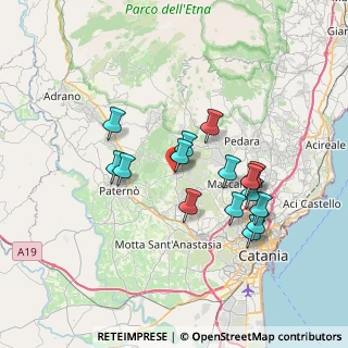 Mappa Via VI Traversa, 95032 Belpasso CT, Italia (7.19867)