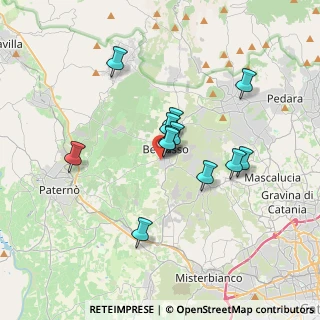 Mappa Via VI Traversa, 95032 Belpasso CT, Italia (3.24083)