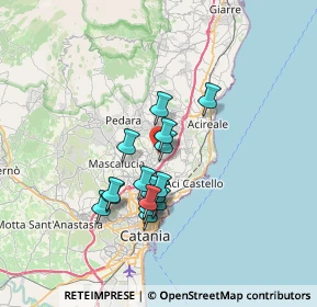 Mappa Via Marte, 95037 San Giovanni La Punta CT, Italia (6.16938)