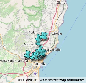 Mappa Via Marte, 95037 San Giovanni La Punta CT, Italia (6.657)