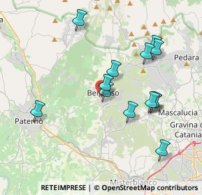 Mappa Via XI Traversa, 95032 Belpasso CT, Italia (4.17154)