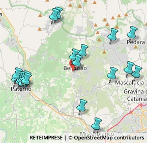 Mappa Via XI Traversa, 95032 Belpasso CT, Italia (5.641)