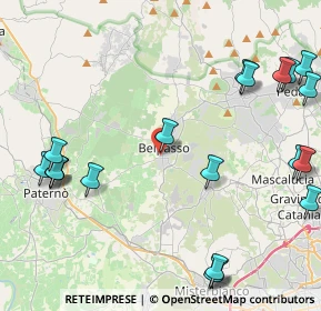 Mappa Via XI Traversa, 95032 Belpasso CT, Italia (6.4695)