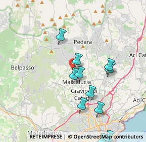 Mappa Via Siracusa, 95030 Mascalucia CT, Italia (4.58455)