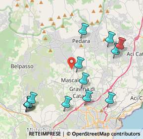 Mappa Via Siracusa, 95030 Mascalucia CT, Italia (5.39)